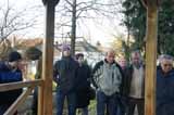 Invitation des lves ayant particip  la construction de la gloriette du parc de Beausjour