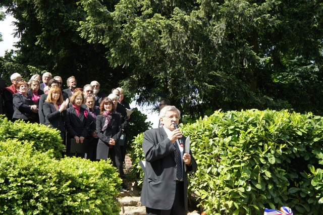 inauguration de la gloriette du parc de Beausjour